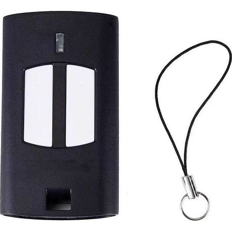 Télécommande Universelle Pour Portail Et Porte De Garage – Fréquence 433,92 Mhz, Compatible Avec Systèmes To.go-2wv Et 2va, 2 Canaux, Portée Longue, Pile Incluse Yun