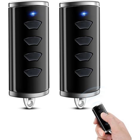 868mhztelecommande Portail,télécommande Compatible Avec Hörmann,4 Canaux Télécommande Porte De Garage Pour Hörmann Hse1/hse2/hse4-868-bs, Hs1/hs4/hs5-868-bs,hsp4-868-bs,lot De 2
