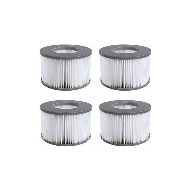 4er-pack Ersatzfilterkartuschen Für Mspa-schlauchpools Und Whirlpools – Rwcartouche Poolfilter