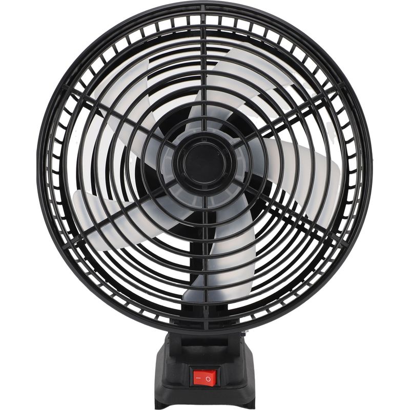 Ortviai Akku-baustellenventilator – 20 W, 3500 U/min, Bl1840 Akku, Dual-netzteil, 8 Zoll
