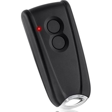 1 - Télécommande Portail - Fréquence 433,92 Mhz - Compatible Hormann Ecostar Liftronic Et Tubauto Europro - Pour Garage Et Portail Automatique - Noir