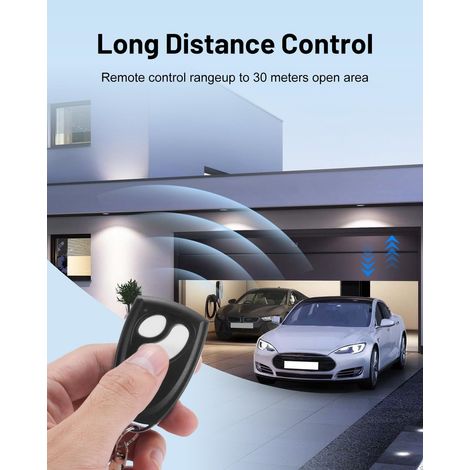Télécommande De Rechange Pour Émetteur Manuel Rademacher Compatible Avec Homepilot Pour Motorisation De Porte De Garage Classic & Premium Smart, 433,9 Mhz, 2 Canaux, Compatible Avec Rolloport S1, S2