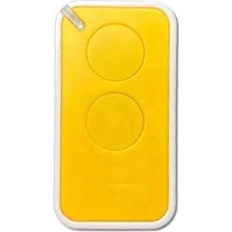 For Nice Universal Garage Remote Control 433.92mhz 2-channel Rolling Code Yellow