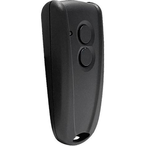 Remote Control For Rse2 Rsc2 Garage Door Remote Control 433mhz Wireless 2-button Rolling Door Remote Black