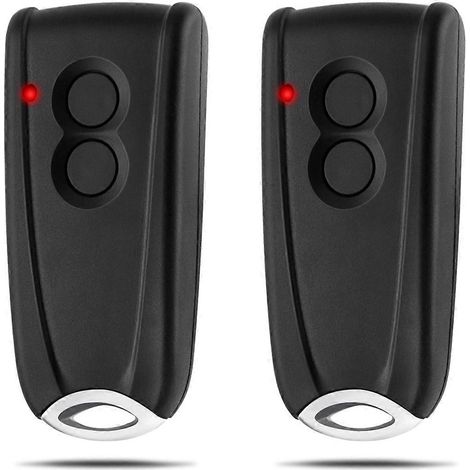 2pcs Garage Opener Remote Control For Ecostar Rsc2-433 Rse2-433,rsz1-433,gate Handheld Mitter F