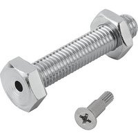 GEWINDESPINDEL FÜR STELLFÜßE D1=M12X40 STAHL, ECO L1=46 Bild 2