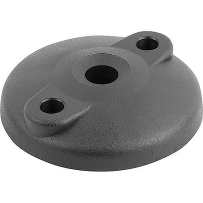 TELLER, FORM:E THERMOPLAST, SCHWARZ, D=100