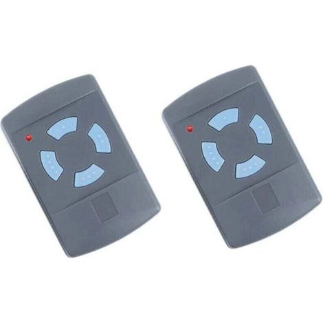 Télécommande Et Émetteur Mural Pour Motorisations2pack Télécommande De Garage Sdre Hsm4 868 Mhz Avec 4 Boutons Couleur Bleue Remplacer Les Émetteurs Hormann 868 Mhz Hs4 Hsm2 Hsp4 868 Hs1 868 Tubauto H