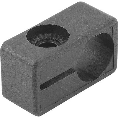 SENSORHALTER D=8 POLYAMID, SCHWARZ