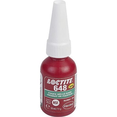 LOCTITE FÜGEPRODUKT, LOCTITE-NR=648, 10 ML FLASCHE
