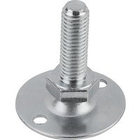 STELLFUß MIT BOHRUNG M10X20, D=50, STAHL Bild 2