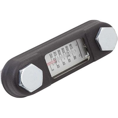 ÖLSTANDSANZEIGER FORM:B MIT THERMOMETER 107X31X24,5, L1=76, D1=M12, STAHL