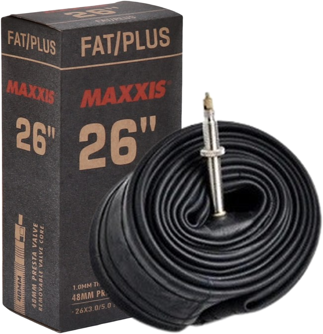 Fahrradschlauch 26 X 3,0 - 5,0 Fv 48 Mm Maxxis Fat Plus