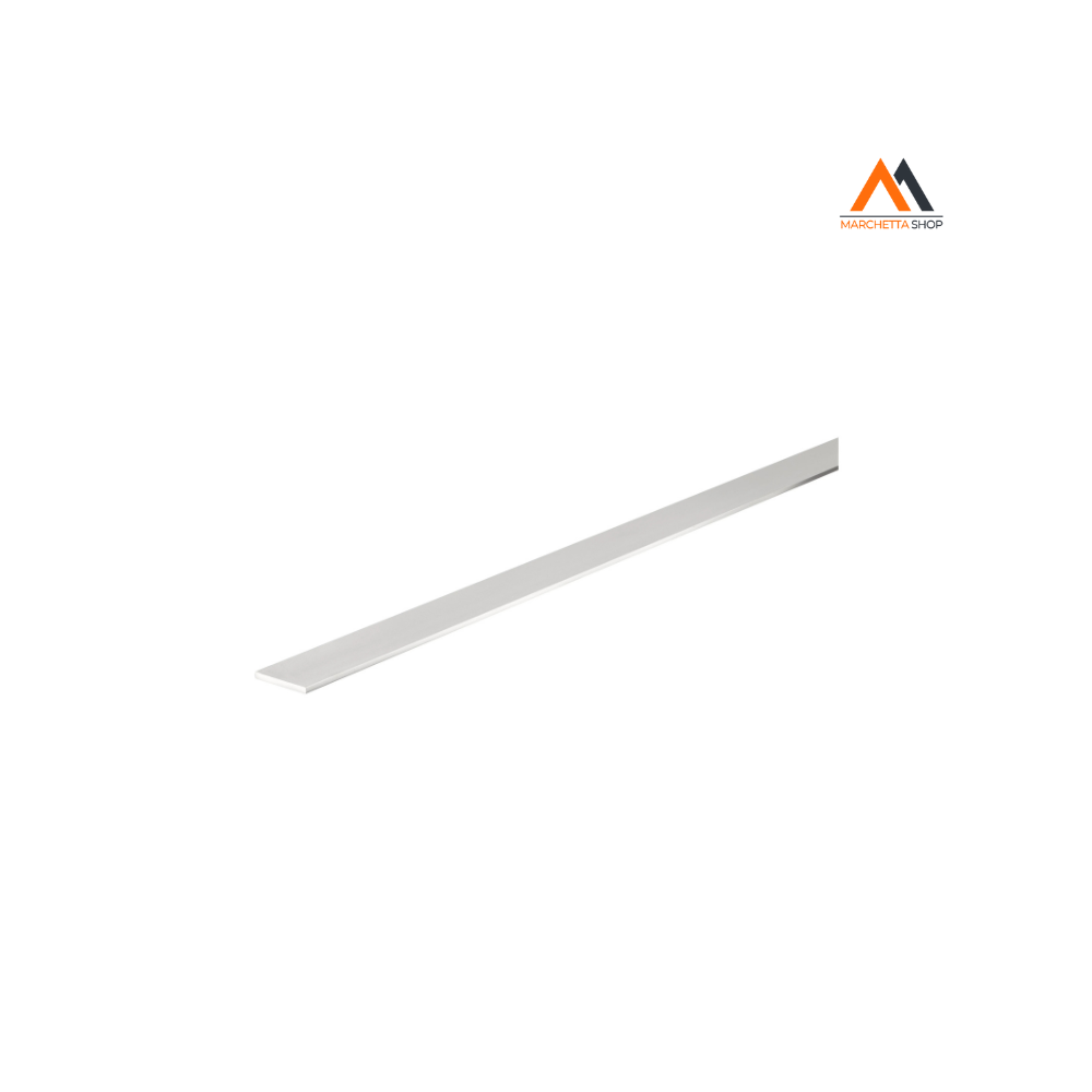 Piatto 30x2 Alluminio Ox Argento 2 M
