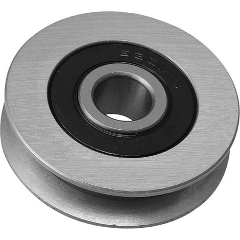 Poulie De Câble En Acier U 50 X 13 Mm – Charge 512 Kg – Roulement À Fer Pour Équipement Industriel – Application : Transmission