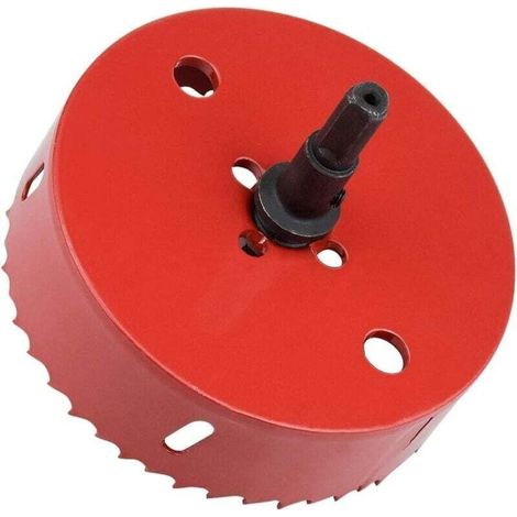 Scie Cloche À Métaux Ø 110 Mm – M42 Hss Pour Aluminium, Fer Et Bois – Foret Hexagonal Pour Perçage Précis