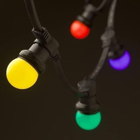 Ampoule Led Couleur B22 3w Équivalente 30w 300lm Ac 220v B22 Baïonnette Ampoules Guirlande Couleur Led Ampoules Multicolore Pour Maison Bar Fête Décoration D'ambiance - Lot De 40 [classe Énergétique