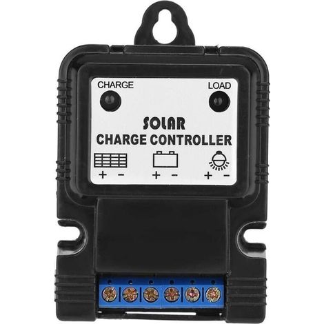 Pwm 6v / 12v 3a Régulateur De Charge Solaire Contrôleur Solaire En Plastique Contrôleur Panneau Solaire Portable Régulateur De Contrôleur D'Énergie Avec Indicateur À Led Nouvel Outil De Protection