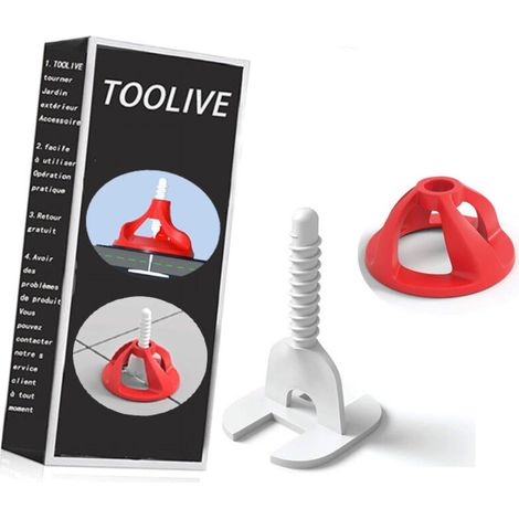 Croisillons Carrelage Autonivelant 2 Mm 100 Clips + 100 Cadrans Réutilisables Shaffer Pro Système Nivellement À Visser Kit Niveleur Carrelage Aide À La Pose De Carreaux Pour Pose Sols/murs