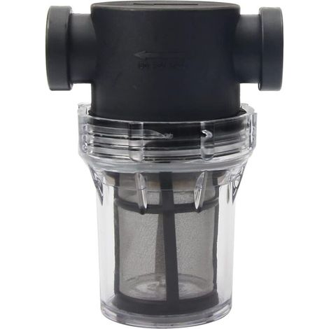 Pipeline Filtre Pour Pompe À Eau 1/2" Avec Tamis En Acier Inoxydable 100 Mailles, Filtre En Maille En Ligne Pour Arrosage Du Jardin