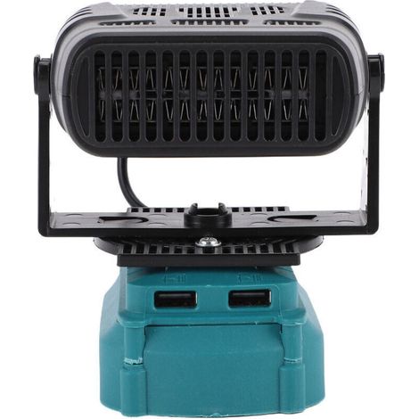 Chauffage D'Appoint Électrique 200w – 2 Réglages De Température 55-85℃ – Fonctionnement Silencieux – 2 Ports Usb Pour Charge - Bl1850