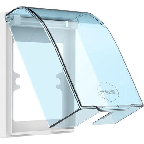 Couvercle De Prise Étanche Transparent – Protection Enfant – Résistant À L'Eau Pour Salle De Bain Et Cuisine – Installation Facile Sans Outil