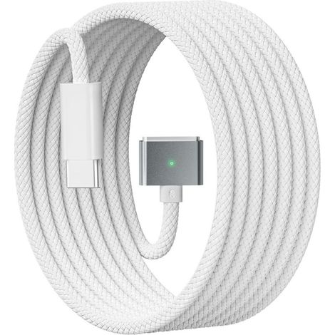 Câble De Charge Type C Vers Magsafe 3 – 140w Pd Charge Rapide – Compatible Macbook Pro/air 2021-2023 – Longueur 2m