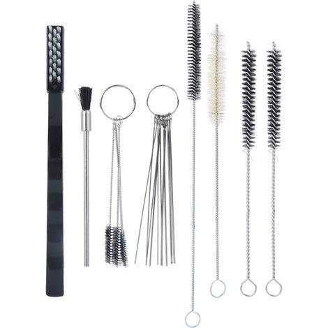 Kit De Nettoyage 21 Pièces Accessoires Matériels Outil À Main Pistolet Pulvérisateur Pièces Portable Adapté Aux Outils De Pulvérisation
