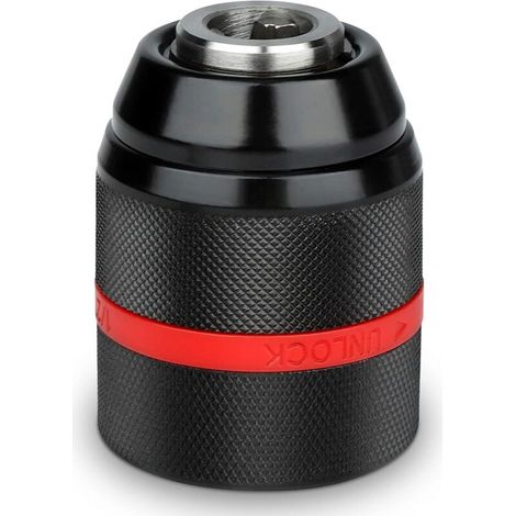Mandrin Sans Clé, 2-13mm Mandrin À Serrage Rapide 1/2-20unf Mandrin Autoserrant Perceuse Sans Fil, Mandrin De Perçage À Main Sans Clé, Mandrin De Forage Auto-serrant À Changement Rapide