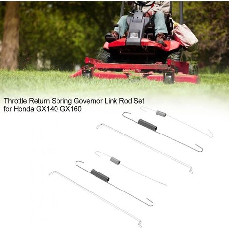 Ensemble De Tiges De Liaison De Régulateur De Ressort De Retour D'Accélérateur 6 Pièces Assortiment De Ressorts De Carburateur Pour Honda Gx140 Gx160 Ressort De Contrôle De Vitesse Pour