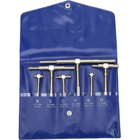 Jeu De Jauges Télescopiques, Jauge De Diamètre Intérieur Pratique, 8-150 Mm Pour Fournitures D'Outils D'Atelier