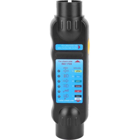 Testeur De Prise De Courant Pour Camion Et Remorque, Outil De Test De Résistance De Circuit Lumineux 12 V