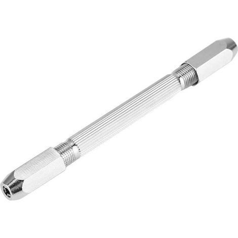 Mini Micro Perceuse À Main Étau Double End Chuck - 0-3mm - Outil De Réparation Pour Montres