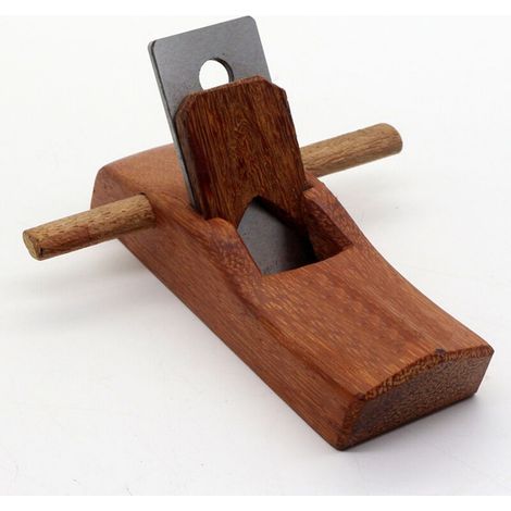 Mini Rabot Portable En Acier Fin Avec Lame De Rabot Pour Charpentier (127 Mm)