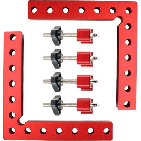 Pince D'Angle De Type L, Carré De Positionnement À 90° - Outil De Serrage De Menuisier (140 Mm X 140 Mm)