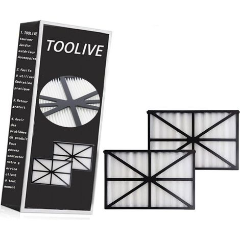 Kit De 2 Cartouches Pour Robot Tigershark/aquavac Rcx70101