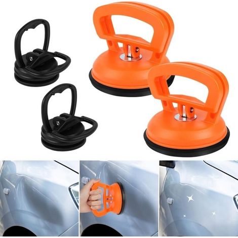 Debosselage Carrosserie, 4pcs Outils De Kit Debosselage Carrosserie, Ventouse Carrosserie, Extracteur Bosses Voiture