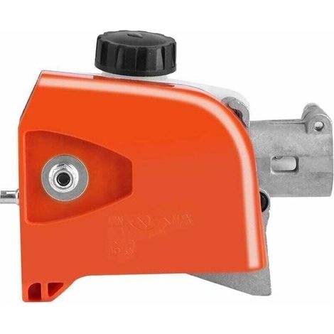 Boîte De Vitesses Pour Tronçonneuse 26 Mm À 9 Cannelures, Tête De Boîte De Vitesses Pour Outils, Élagueuse, Débroussailleuse, Sécateur, Taille-haie (orange)