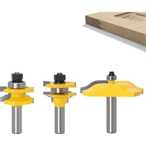 Fraise À Rainurer, Ogee Rail & Ogee Raised Panel [ 8 Mm ], Fraise À Bois Pour Outils De Menuiserie，semaket
