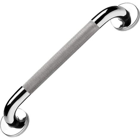 Barre De Maintien En Acier Inoxydable 40cm – Antidérapante Et Résistante À La Rouille – Charge Maximale 180kg – Fixation Murale Discrète