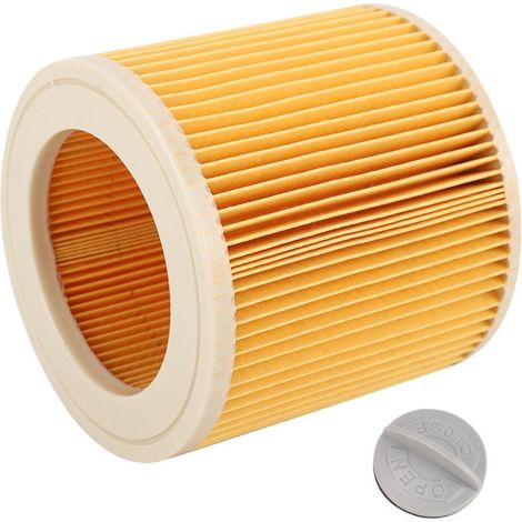 Filtre À Poussière Pour Aspirateur Kacher Wd2.250 – Filtre À Cartouche Pour Allergènes – Matériau Abs – Installation Simple Et Rapide