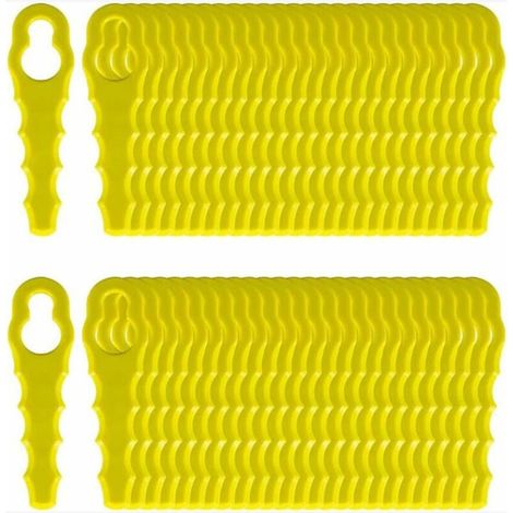 Lot De 50 Lames De Rechange Pour Coupe-bordures Sans Fil Ryobi - Modèles Rac157, Rac158