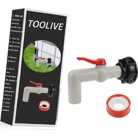 Adaptateur Pour Robinet Ibc Pour Réservoir Filetage 60 Mm Adaptateur Pour Réservoir D'Eau De Pluie Ibc
