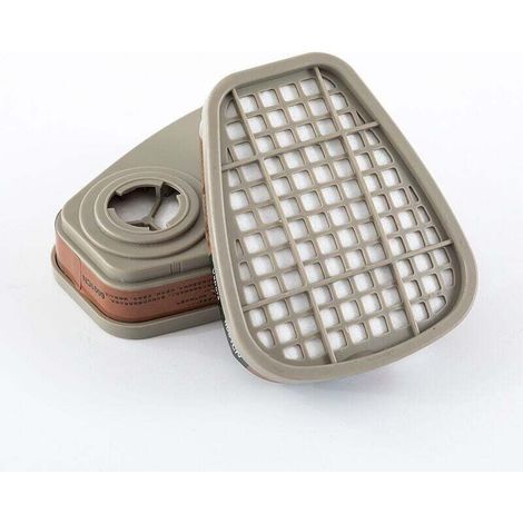 Filtres Antigaz Et Antivapeur Série 6200 – Protection Contre Gaz Et Vapeurs – Conception Légère Pour Confort – Compatibles Masques 3m