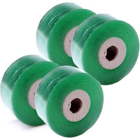 4 Rouleaux De Ruban À Greffer, 100 M X 2 Cm, Ruban Extensible De Greffe D'Arbre, Ruban De Réparation De Plantes, Pour Bourgeons, Plantes, Réparation De Plantes