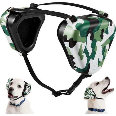Cache-oreilles Antibruit Pour Chiens – Protection Auditive – Réduction Sonore – Matériau En Abs Et Coton – Confort Ajustable Pour Chiens