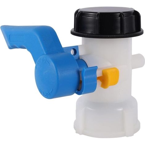 Adaptateur Ibc 60 Mm À 60mm Vanne Cuve 1000l Plastique, Raccord Cuve 1000 Litres Pour Reservoir Eau De Pluie, Conteneur