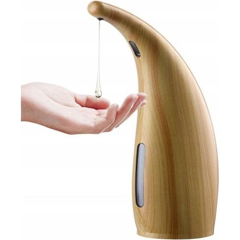 Distributeur De Savon Automatique Étanche 300 Ml – Capteur Infrarouge Sans Contact – Structure Antidérapante Pour Salle De Bain Et Cuisine