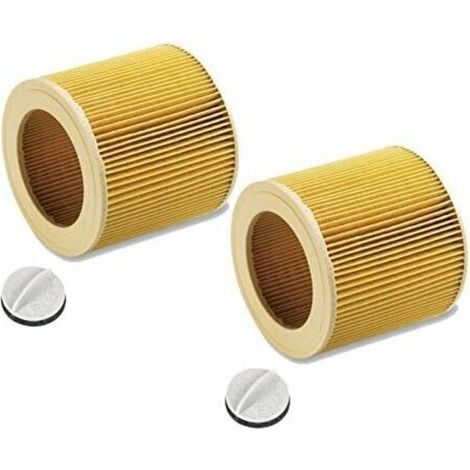 Filtre À Cartouche Pour Karcher Wd2 Wd3 Mv3 Etc. Comme 6.414-552.0 - 2pcs