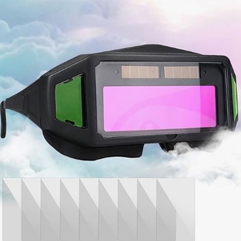 Lunettes De Soudage Automatiques – Protection Anti-éblouissante – Miroir En Pet – Gradation Automatique – Confort Ajustable